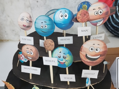 12 апреля 1961 в рамках памятной даты, в нашей школе прошли следующие мероприятия:
- "Фантазии о космосе", выставка поделок и рисунков, подготовленных учащимися 1-4 классов;