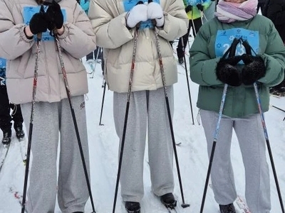 фото  в цвете, лыжня России