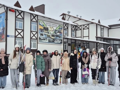 фото  в цвете, лыжня России